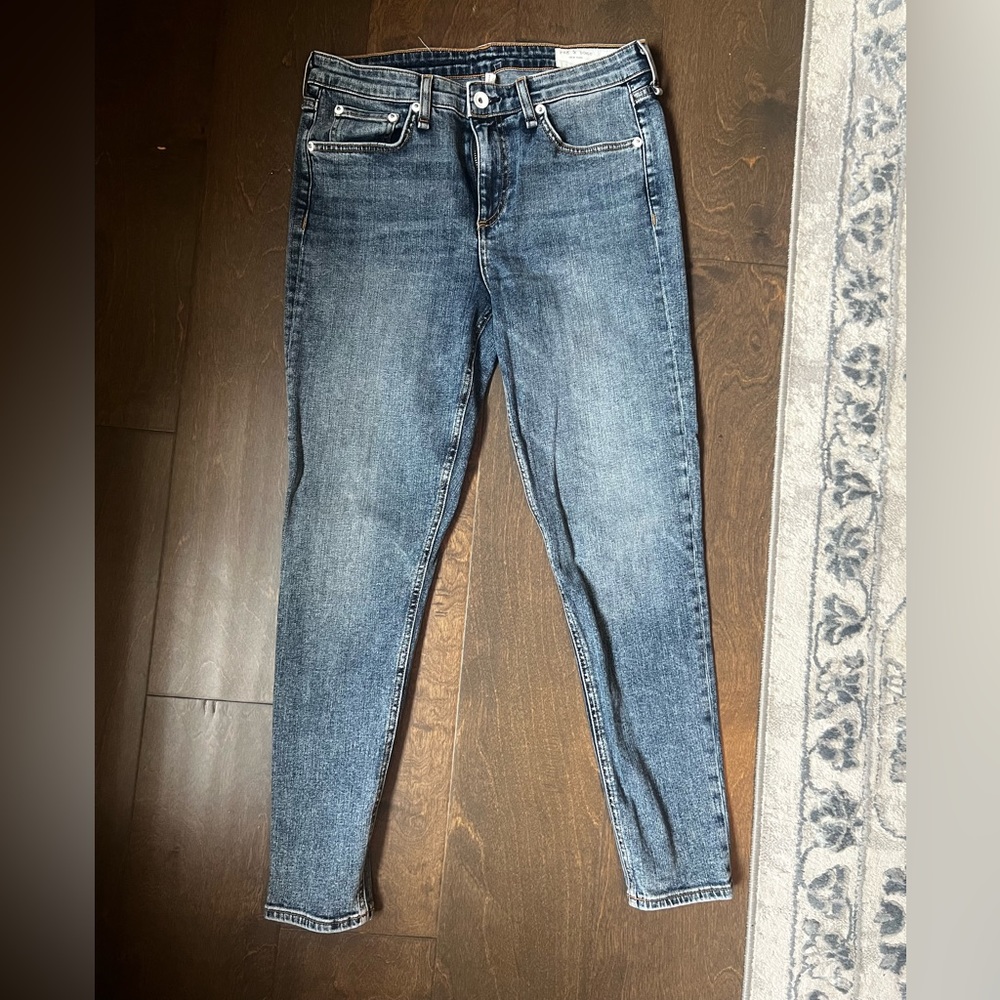 Rag & Bone Mid Rise Ankle Skinny jeans, size 29
